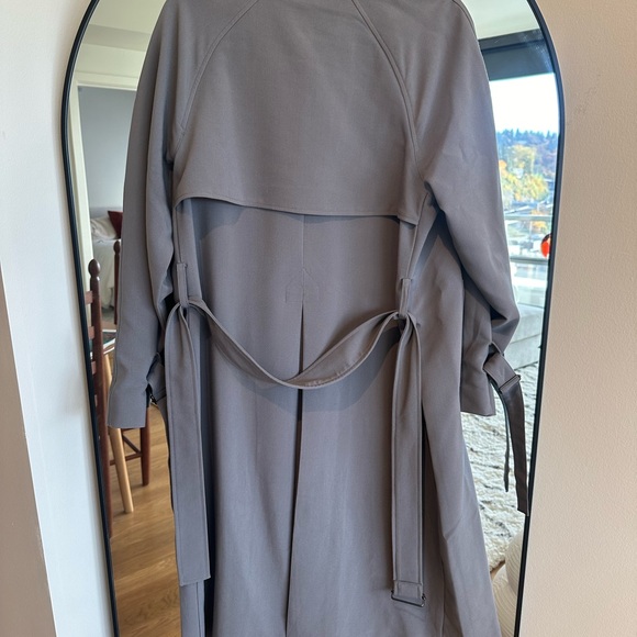 Oak and fort oversized trench coat in color gargoyle - Picture 4 of 5